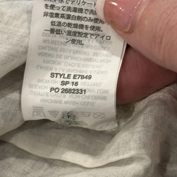 J. Crew Eyelet Lace Dress Women Sz 0 Sleeveless Black White For And Flare E7849 - Picture 5 of 5